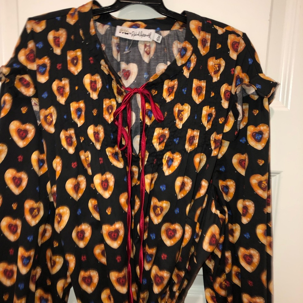 Anthropologie x Rachel Antonoff Laura Linzer Tart Cookie Mini Dress sz 2X - Picture 5 of 8